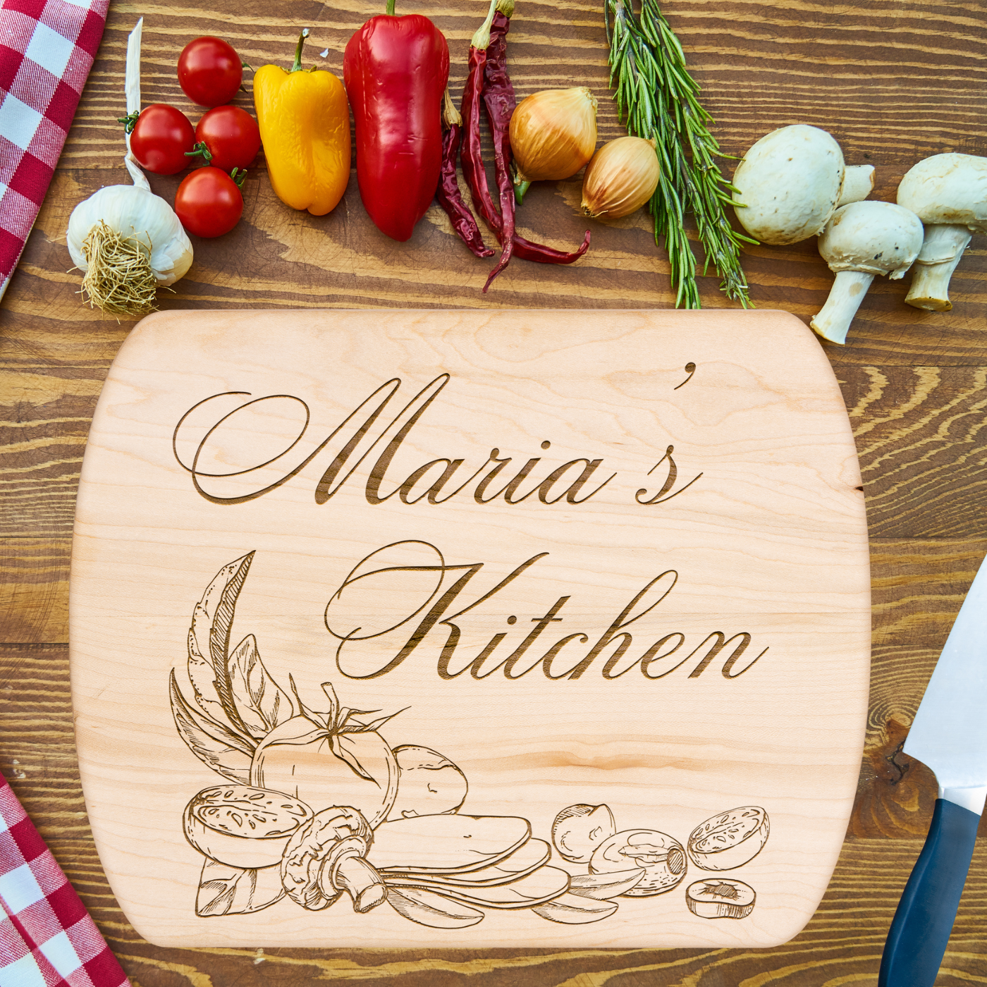 *Personalized* Italian Kitchen Cutting Board