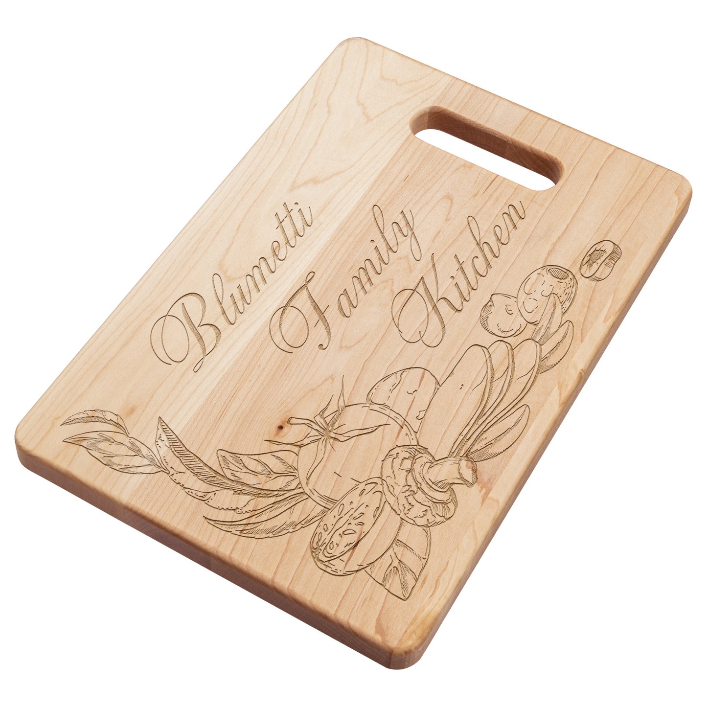 Family Kitchen *Personalized* Cutting Board
