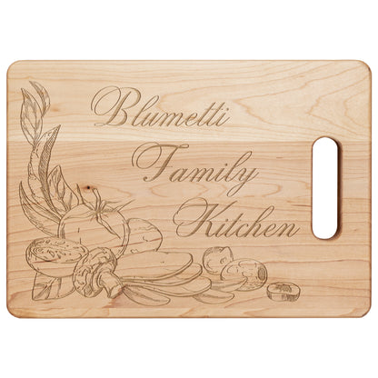 Family Kitchen *Personalized* Cutting Board